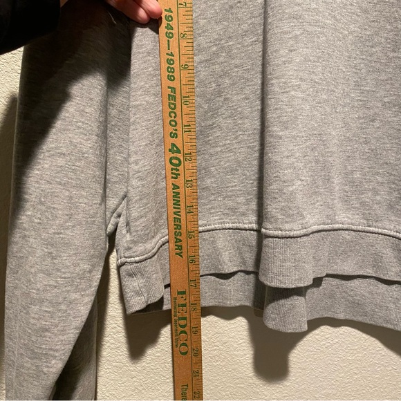 Zara Sweatshirt Crew neck gray basic size‎ small - Picture 3 of 6